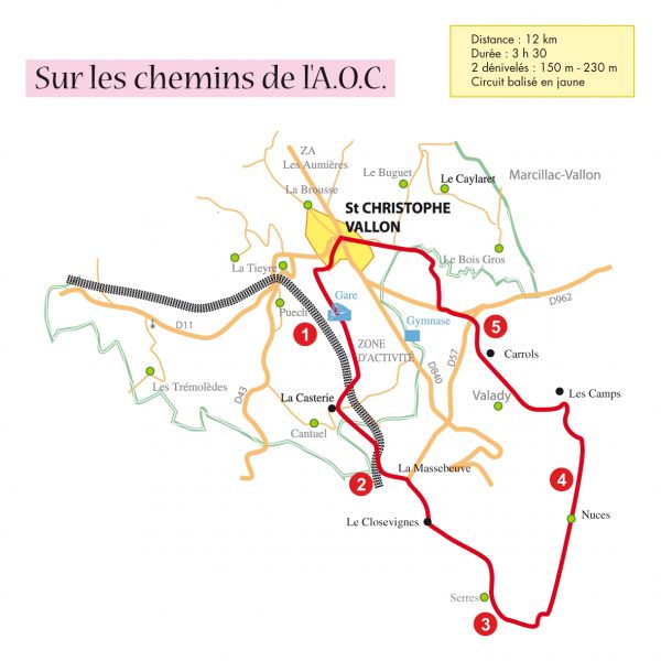 Sur les Chemins de l'AOC